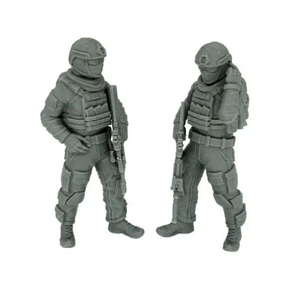 Australian Special Forces 1/35 Soldier Resin Figure Unpainted Model Kit 54mm Figures Special Forces Miniature A313 - Image 2