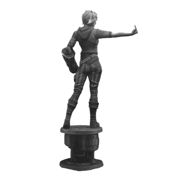 1:18 Anime Creator-VI Resin Model Kit - Unpainted Miniature Figure DIY Assembly Collectible for Custom Painting & Display (A599) - Image 5