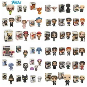 FUNKO POP Full Styles Bellatrix 29# Dumbledore Dobby Snape Voldemort Luna RON Hermione Toy Figures Collection Model Toy Gifts