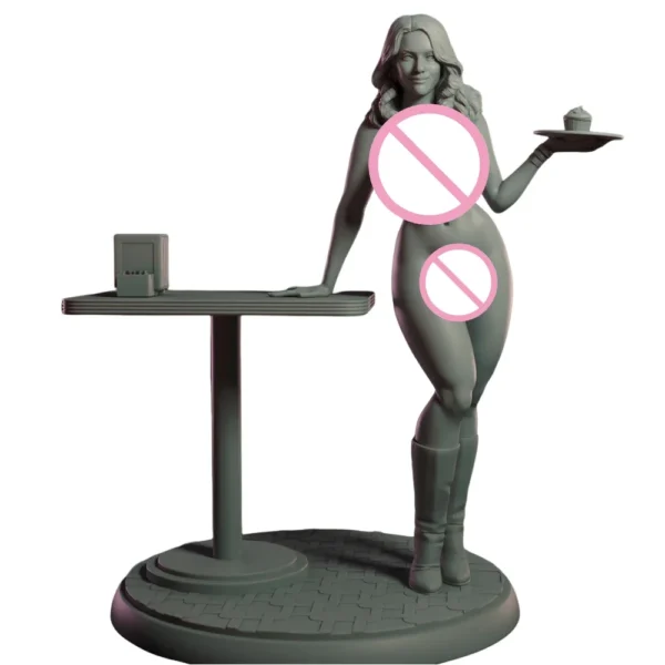 Kat Dennings Figure 1:24 Miniature Resin Model Kit Unpainted Plastic Model Kit A695 - Image 5