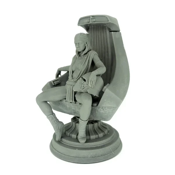 Rey Skywalker 75mm Resin Figure Model Kit 1/24 Scale Models Modelling Unpainted Kits Diy Toys Plastic Model A284 - Image 6