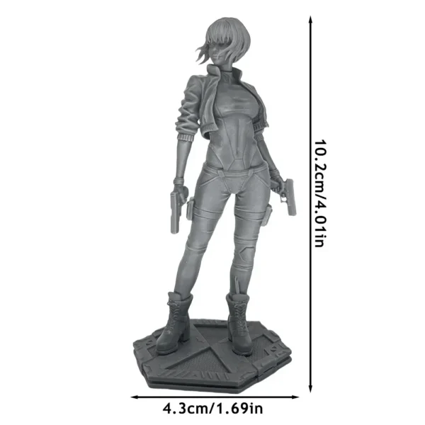 Motoko Kusanagi 1:18 Miniature Figure Resin Model Kit Unpainted Plastic Model Kit a2299 - Image 5