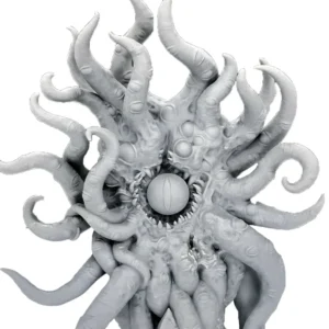 Cthulhu Mythos Resin Figure Model Kit Yog-Sothoth 12cm Battle Flag Modelling Assembly Unpainted Kits Diy Toys Hobby Tools A190