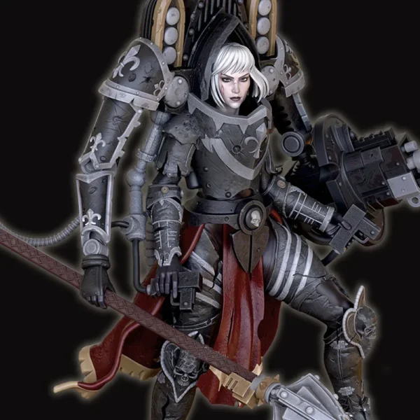 WarSisterWarSuit Miniature Figure 1:16 Resin Model Kit Unpainted Plastic Model Kit Anime Figure A585