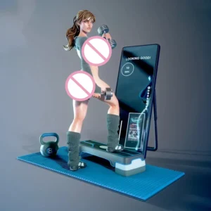 Irene Sporty 75mm Resin Figure Model Kit 1/24 Scale Models Unpainted Kits Diy Toys Hobbies A262