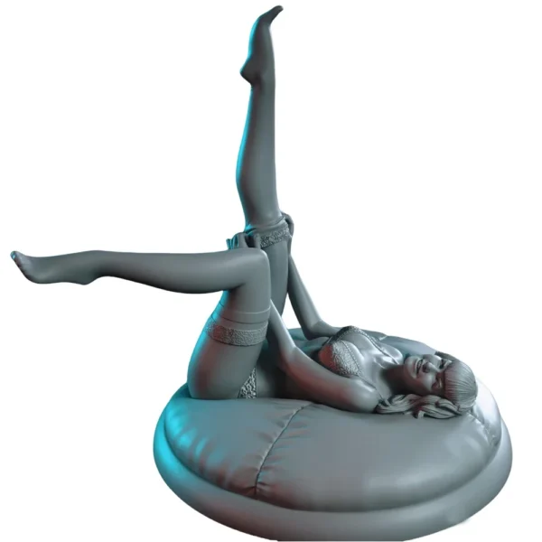 Bettie Figure 1:24 Miniature Figure Resin Model Kit Unpainted Plastic Model Kit A771 - Image 2