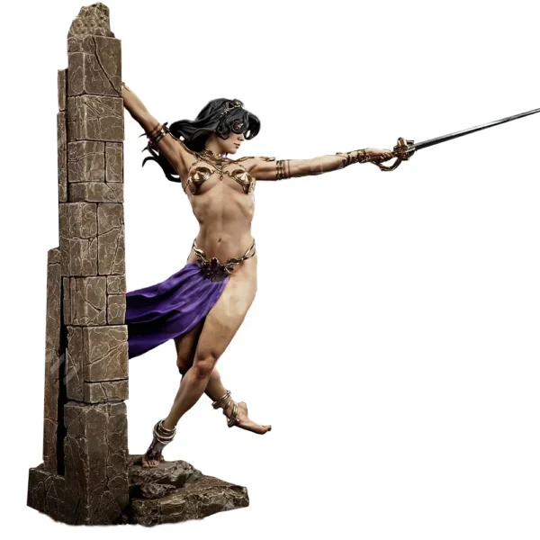 Dejah Thoris Figure 1:16 Miniature Figure Resin Model Kit Unpainted Plastic Model Kit A562 - Image 3