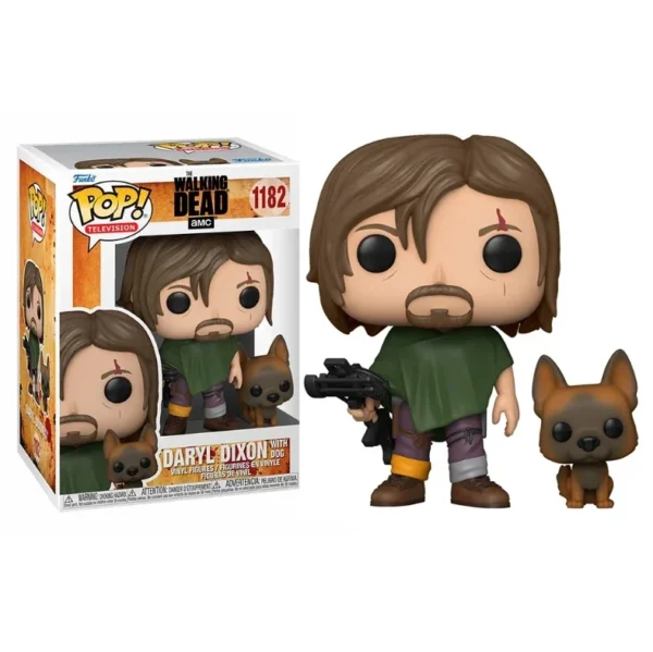 Funko POP Television AMC Walking Dead Daryl Dixon with Dog 1182# Vinyl Figure Collection Model Toys for Children Birthday Gift - Image 3