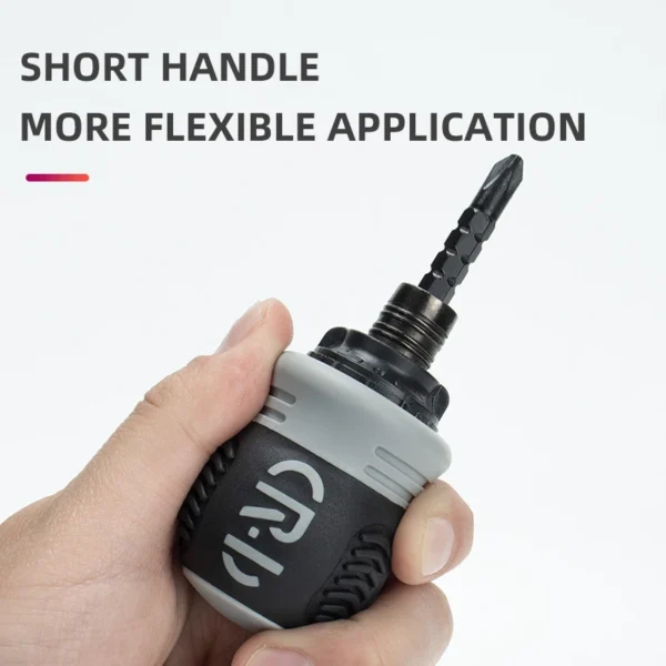 13 In 1 Ratchet Precision Screwdriver Magnetic Telescopic Adjustable Handle Phillips Slotted Dual-purpose Head by PROSTORMER - Image 3