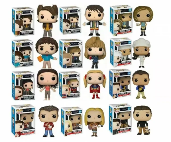FUNKO Pop Friends RACHEL GREEN #261 ROSS GELLER #262 #700 #701 #705 #703 #263 #264 Action Doll Series Model Toys Christmas Gift