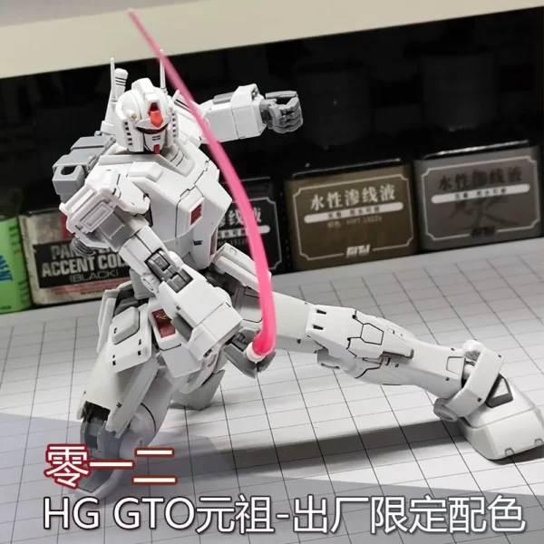 012 Model HG 1/144 Rx-78-2 Rollout Color Model Kit Collection Assembly Action Figures Robot Plastic Model Hobby Kids Toy Gifts - Image 2