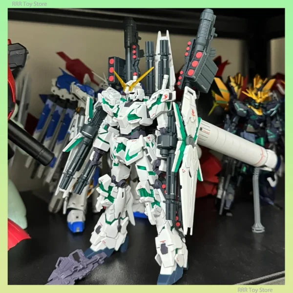 In Stock 1/144 HG Unicorn Fully Equipped Destruction Assembly Model Collection Model Kit Figurine Statue Doll Hobby Toys Gifts