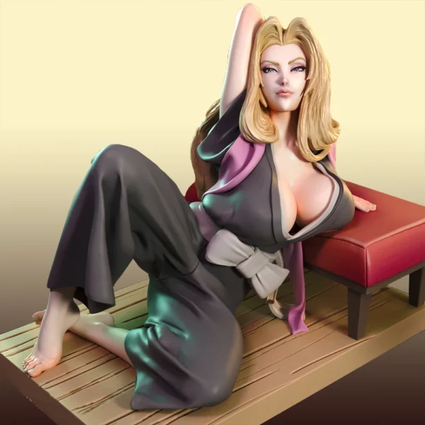 Matsumoto Rangiku Figure 1:24 Miniature Figure Resin Model Kit Unpainted Plastic Model Kit A810