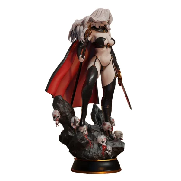 Anime Lady Death Figure 1:18 Miniature Resin Model Kit Unpainted Plastic Model Kit A760 - Image 4