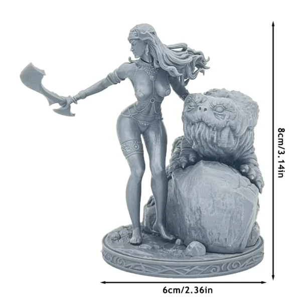 Jia Ling Bao 1:24 Miniature Resin Plastic Model Kit Unpainted Resin Model Kit A126 - Image 2