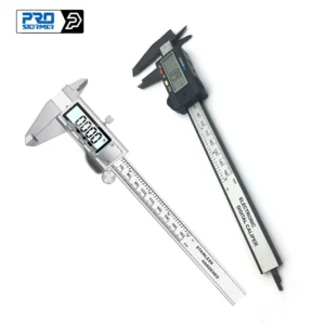 0-150mm Stainless Steel/Plastic Vernier Caliper LCD Digital Caliper 6 inch Instrument Depth Measuring Tools by PROSTORMER