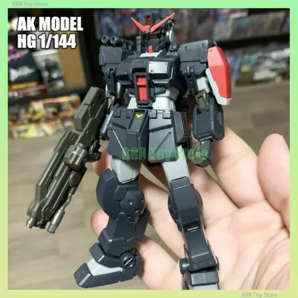 In Stock AK Model 1/144 HG RGM-79S GM Spartan Black Dingo Assembly Model Kit Action Figure Customized Plastic Model Kit Toy Gift