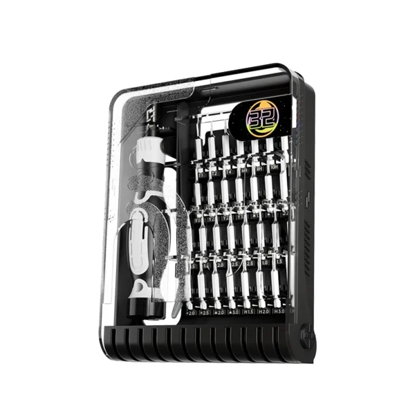 32 in 1 Multifunction Screwdriver Tool Set Cross Repair Computer Mobile Phone Drill Bit Screwdriver Tool - Image 4