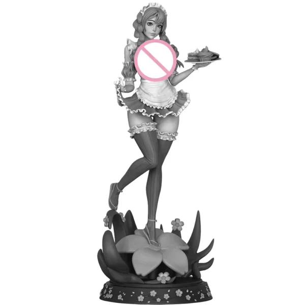 Kanroji Mitsuri Figure 1:24 Miniature Figure Resin Model Kit Unpainted Plastic Model Kit A606 - Image 2