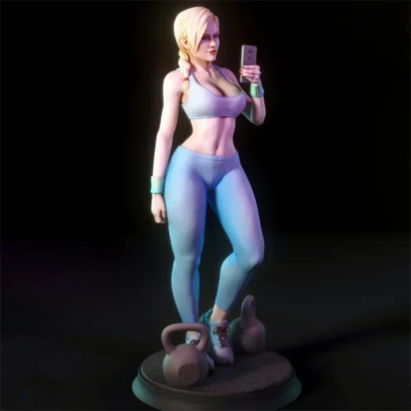 Ashley 1/24 miniature Scale Resin Figure Model Kit Unpainted Kits Plastic Model A240 - Image 5