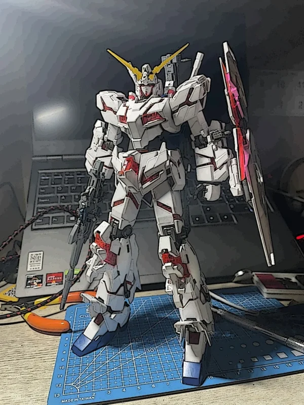 DABAN 6636 MG 1/100 Assembly Model Kit RX-0 Uncorn MS Gage Destroy Mode Collection Action Figures Plastic Model Customized Toys - Image 4