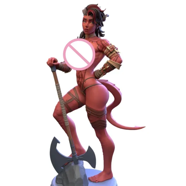 Karlach Figure 1:18 Miniature Figure Resin Model Kit Unpainted Plastic Model Kit A466 - Image 3