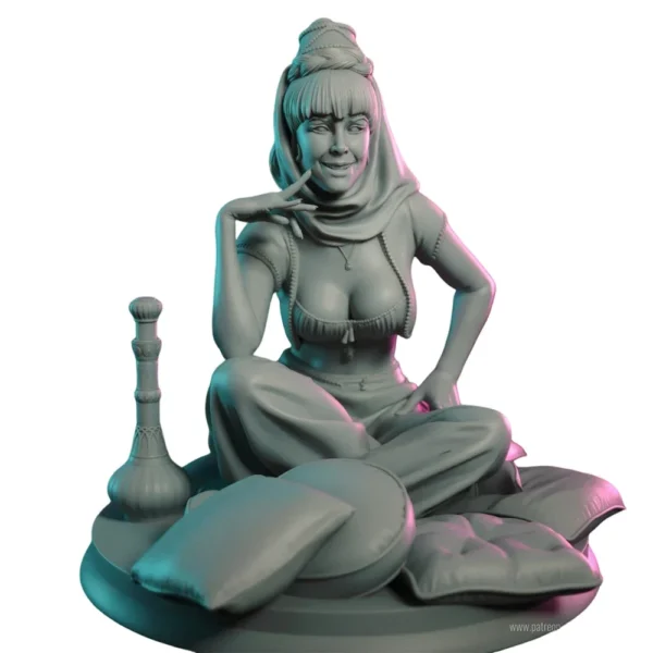 Jeannie Figure 1:24 Miniature Resin Model Kit Unpainted Plastic Model Kit A673 - Image 4