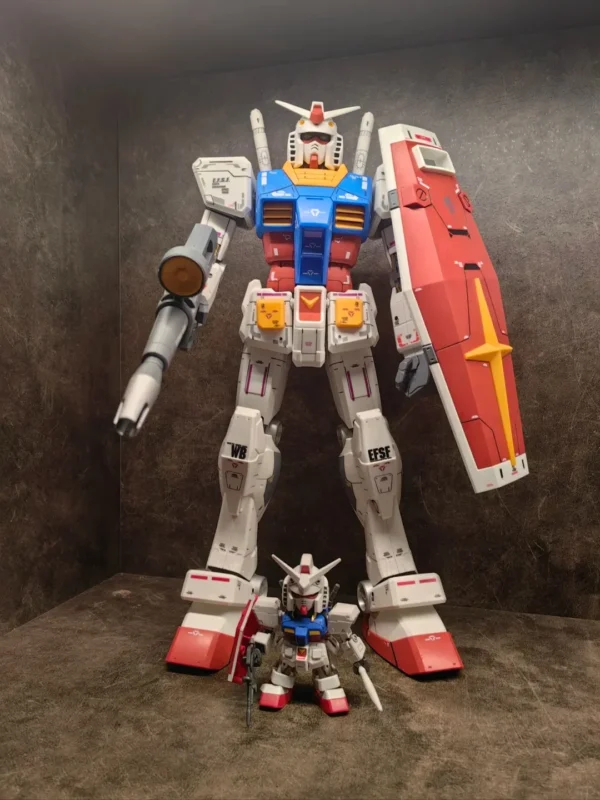In Stock Daban MEGA 1/48 RX-78 Assembly Model Kit With Water Sticker Action Figure Plasitc Model Kit Customized Hobby Toys - Image 3