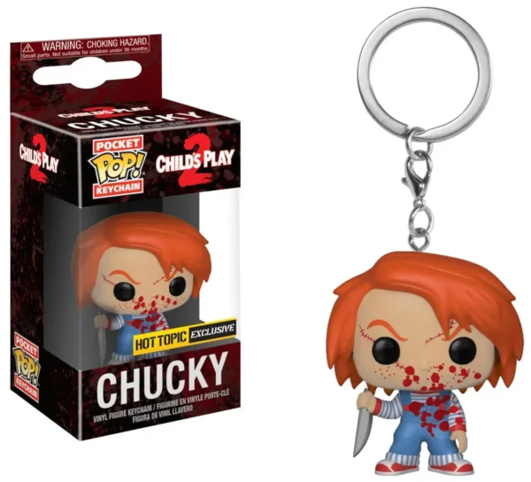 FUNKO TIFFANY CHILD'S PLAY Chucky V for Vendetta Pennywise Scream GhostFace Pocket Pop Keychain Collection Model Kids Toys - Image 6