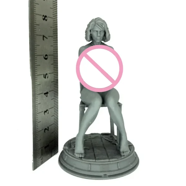 Figure 80mm Resin Model Kit Unpainted Plastic Model Kit A295 - Image 3
