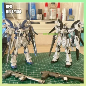 XFS HG 1/144 Assembly Model Kit Collection RX-93-V2 GPB Color Hi-v Action Figures Robot Plastic Model Hobby Doll Statue Toy Gift