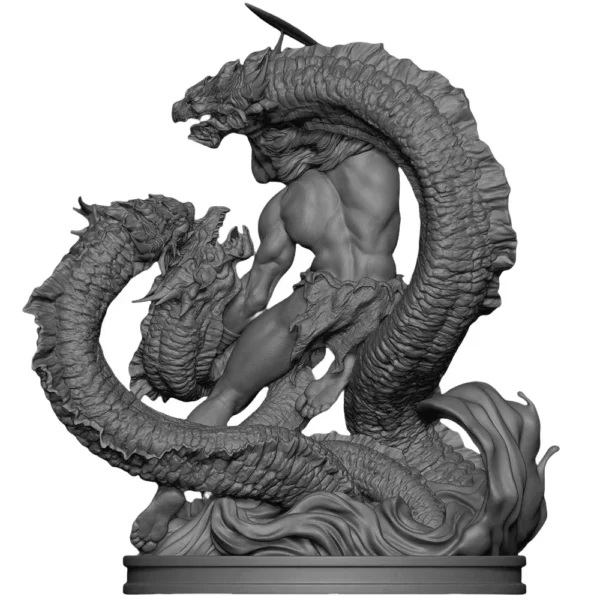 Hercules Figure 1:16 Miniature Figure Resin Model Kit Unpainted Plastic Model Kit A2408 - Image 5
