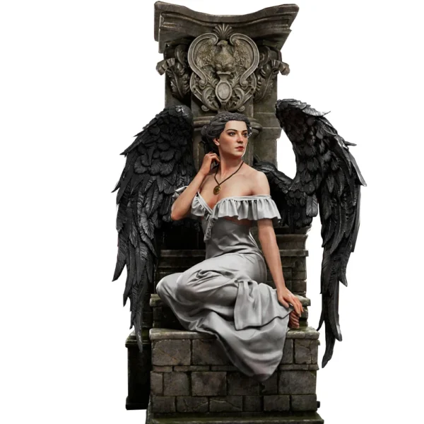 Ravenniel Black Winged Angel Figure 1:16 Miniature Resin Model Kit Unpainted Plastic Model Kit A647 - Image 2