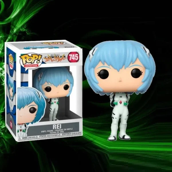 New Funko Pop JP Animetion Evangelion REI 745# SHINJI 744# ASUKA 635# Limited Edition Exclusive Vinyl Figure Model Dolls Toys - Image 2