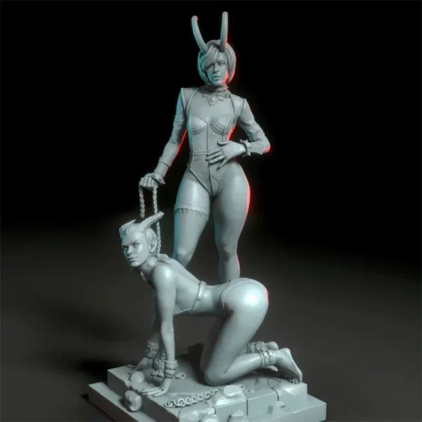 Rhoda Figure 1:24 miniature Resin Model Kit Unpainted Plastic Model Kit Diy Diorama A238 - Image 2