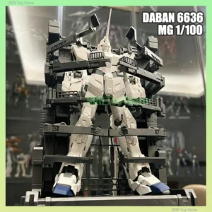 DABAN 6636 MG 1/100 Assembly Model Kit RX-0 Uncorn MS Gage Destroy Mode Collection Action Figures Plastic Model Customized Toys