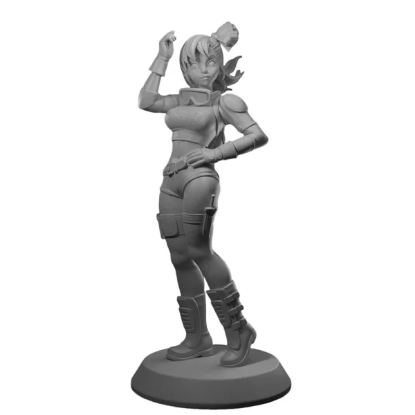 Bulma P2 Figure 1:24 Miniature Figure Resin Model Kit Unpainted Plastic Model Kit A532 - Image 3