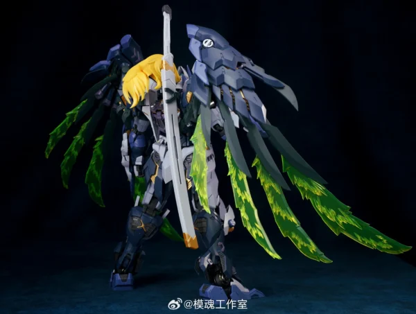 Mingjiangzhuan Sunday Hobby Heavenly Hound Judge YIJING Model Kit Assembly Action Figures Alloy Finished Skeleton Plastic Model - Image 3