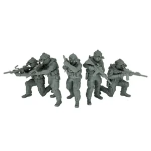 DEVGRU Miniature 1/35 Miniature Resin Figure Unpainted Model Kit 54mm Figures A219