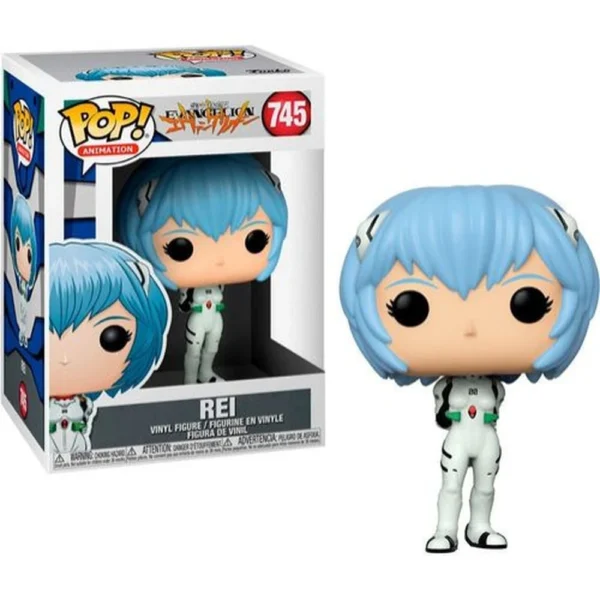 New Funko Pop JP Animetion Evangelion REI 745# SHINJI 744# ASUKA 635# Limited Edition Exclusive Vinyl Figure Model Dolls Toys - Image 5
