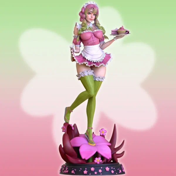 Kanroji Mitsuri Figure 1:24 Miniature Figure Resin Model Kit Unpainted Plastic Model Kit A606