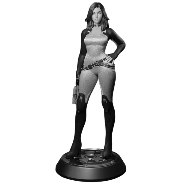 Miranda Lawson Figure 1:24 Miniature Figure Resin Model Kit Unpainted Plastic Model Kit A772 - Image 3