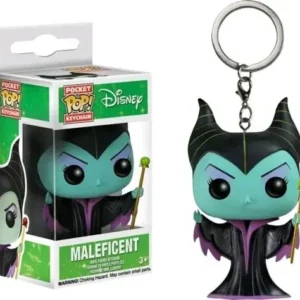Funko POP Disney Maleficent Action Figures Children Toy Keychain Withl Box