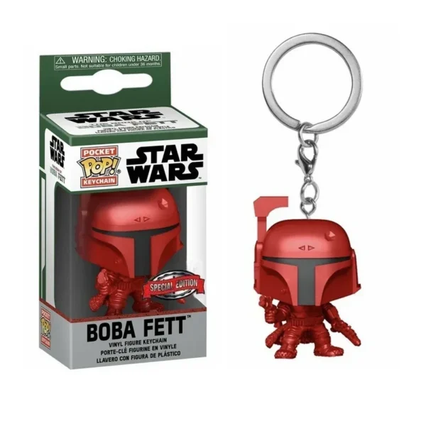FUNKO POP Star Wars Hera Syndulla AHSOKA BO-KATAN Leiya IG-11 Chubacca R2-D2 Darth Vader Stromtrooper Pocket Pop Keychain Toys - Image 3