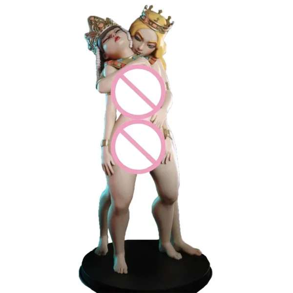 Queens Theodora and Isabella 1:24 Resin Model Kit Unpainted Plastic Model Kit A397 - Image 6