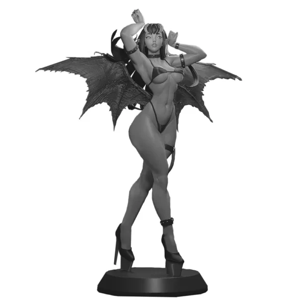 Anime Meru Figure 1:18 Miniature Resin Model Kit Unpainted Plastic Model Kit A766 - Image 3
