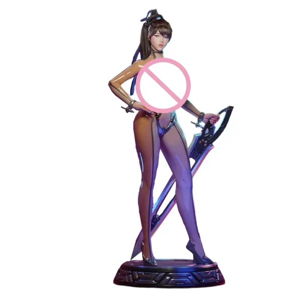 Eve Miniature Figure 1:24 Resin Model Kit Unpainted Plastic Model Kit Stellar Blade Anime Figure A577 - Image 3