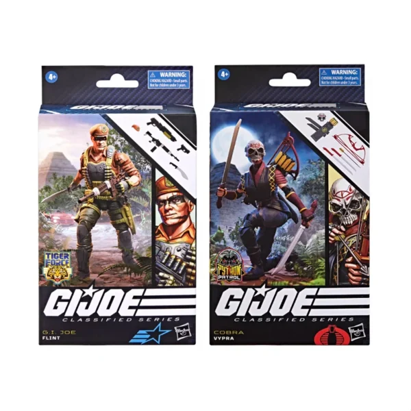In Stock Original G.I.Joe Classified Series GI JOE Figure Flint Python Patrol Red Ninja Vypra Action Figures Doll Model Toy Gift - Image 5