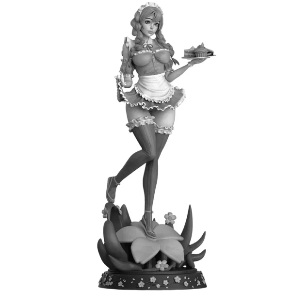 Kanroji Mitsuri Figure 1:24 Miniature Figure Resin Model Kit Unpainted Plastic Model Kit A606 - Image 4