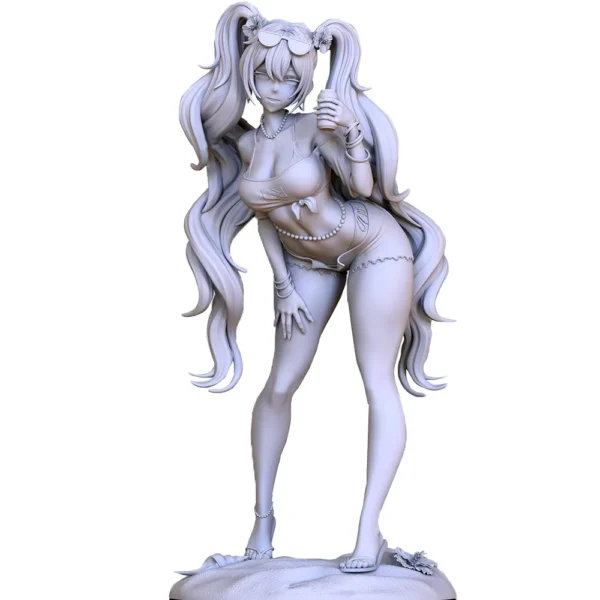 Anime Figure 1:18 Miniature Figure Resin Model Kit Unpainted Plastic Model Kit A801 - Image 3